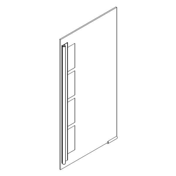 HSK Ersatz Spiegeltür links für ASP500 2-tlg. 600 x 750 mm